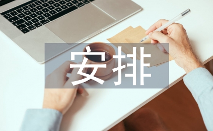 重點(diǎn)工作安排匯報(bào)